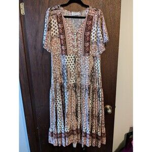 Petal + Pup Anika Size 2 Floral Maxi Dress